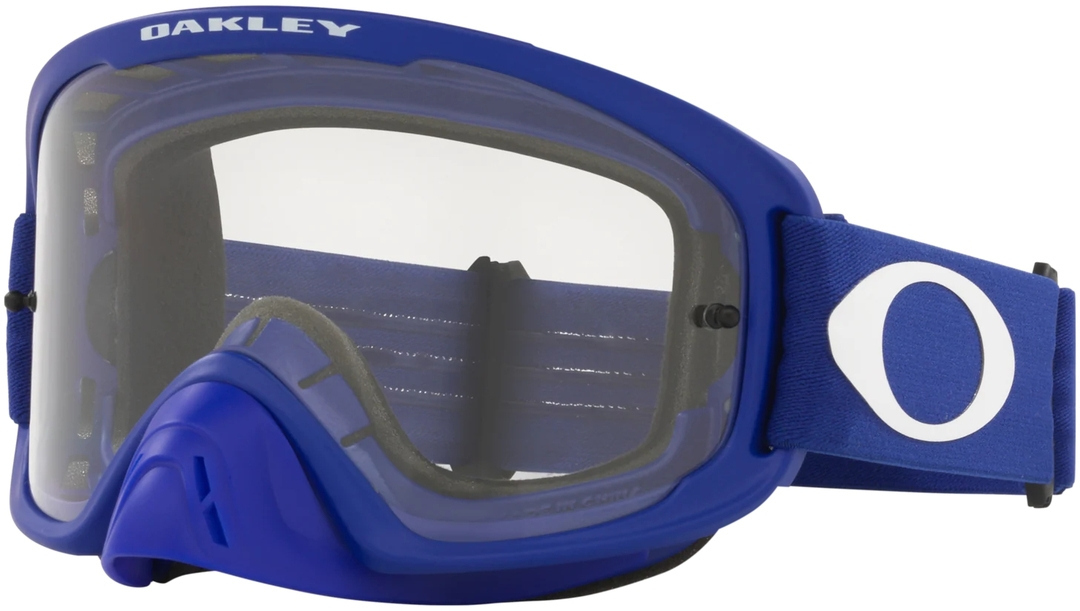 Oakley O Frame 2.0 Pro Clear Ochelari de motocross Albastru/Alb Figura 1