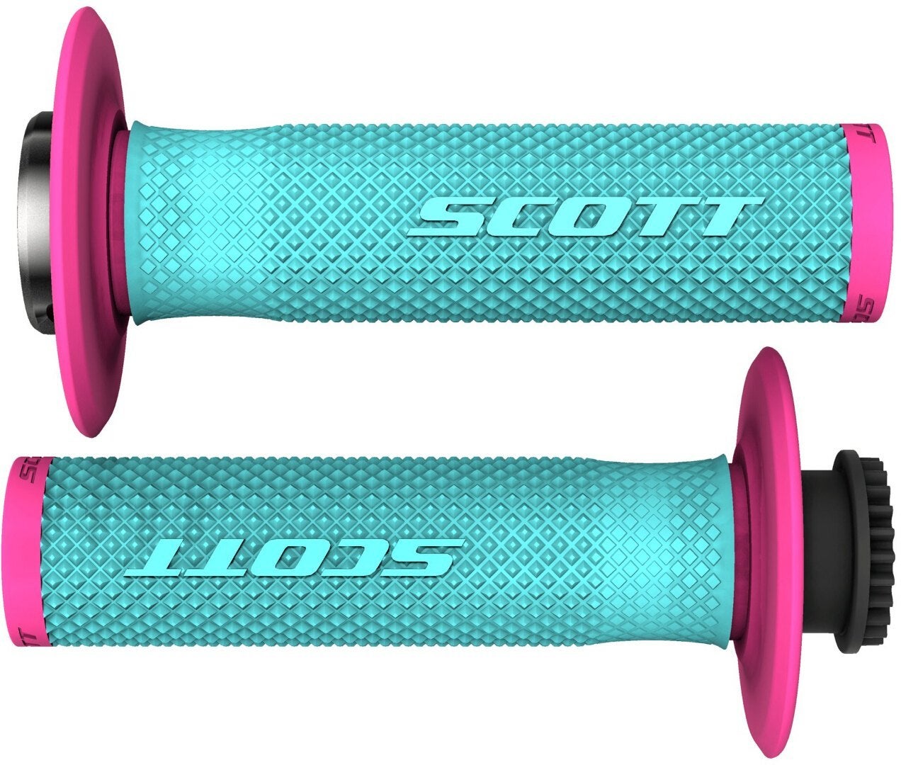 Scott SX II Lock-On Griffe + Cam-Set blau Abbildung 2