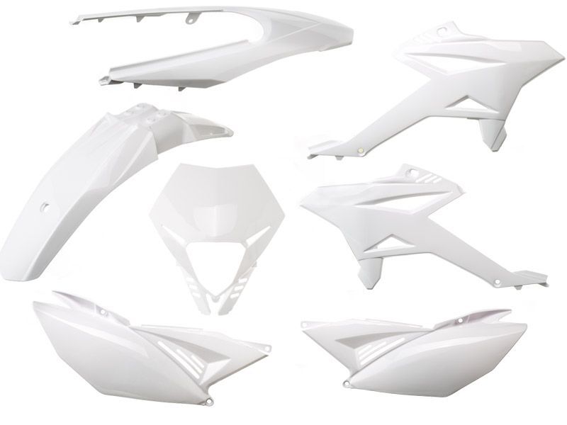 O PARTS Kit Plástico Branco Brilho - Beta RR 50 (11-20) Figura 2