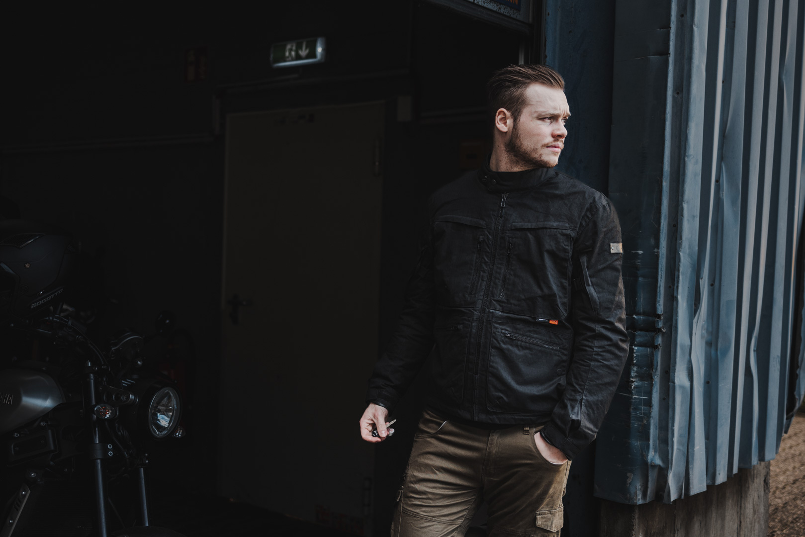 Merlin Drifter D3O Explorer Motorcycle Textile Jacket black XL Figure 3