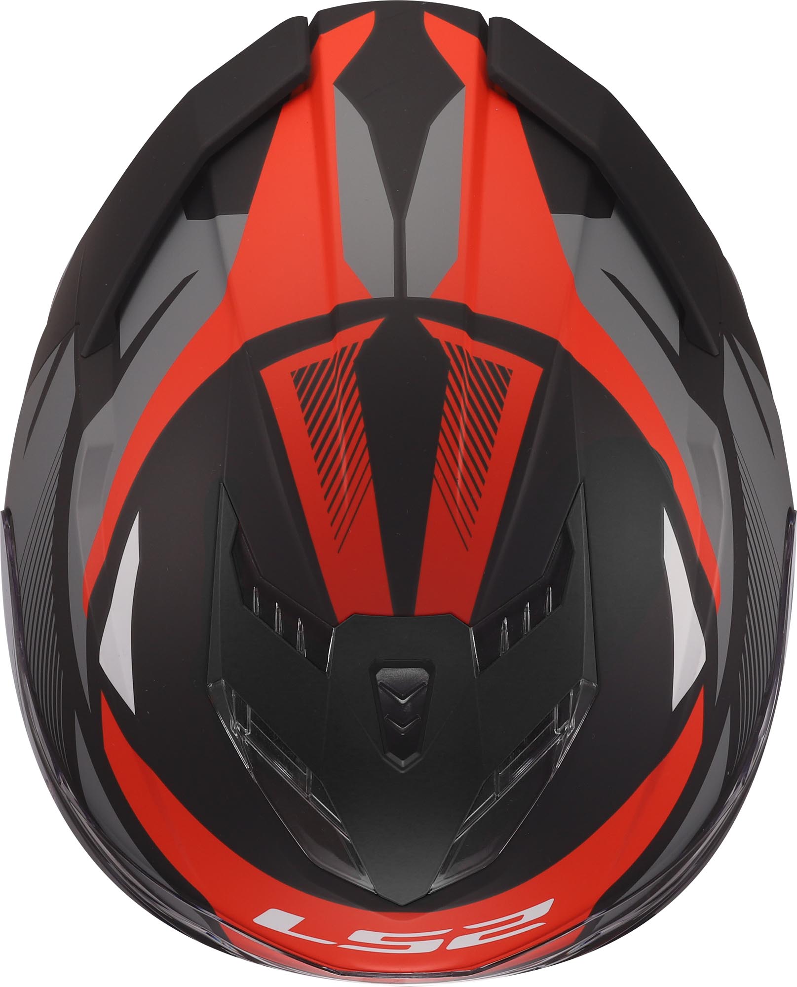 LS2 FF818 Storm III Komai Helm schwarz/rot M (57/58) Abbildung 10