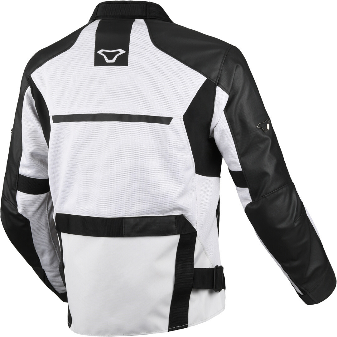 Macna Empire 2.0 imperméable dames moto textile veste Gris clair/Noir M Figure 2