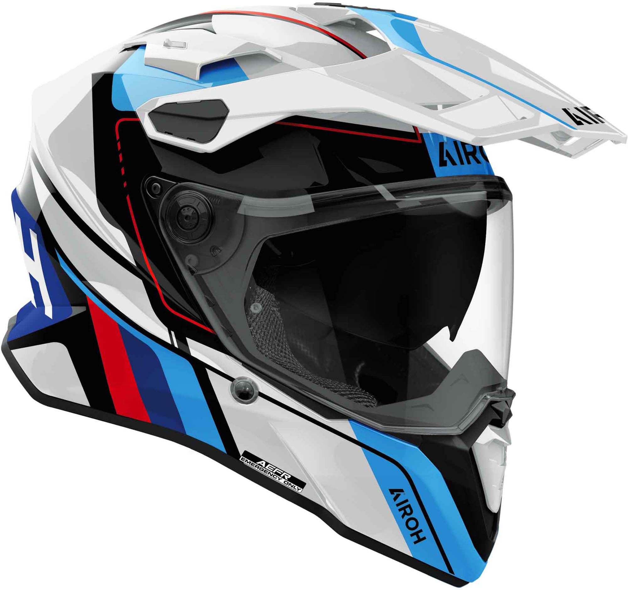 Airoh Commander 2 Skip Motocross Helmet blue/white/black/red XXL (63) Figure 2