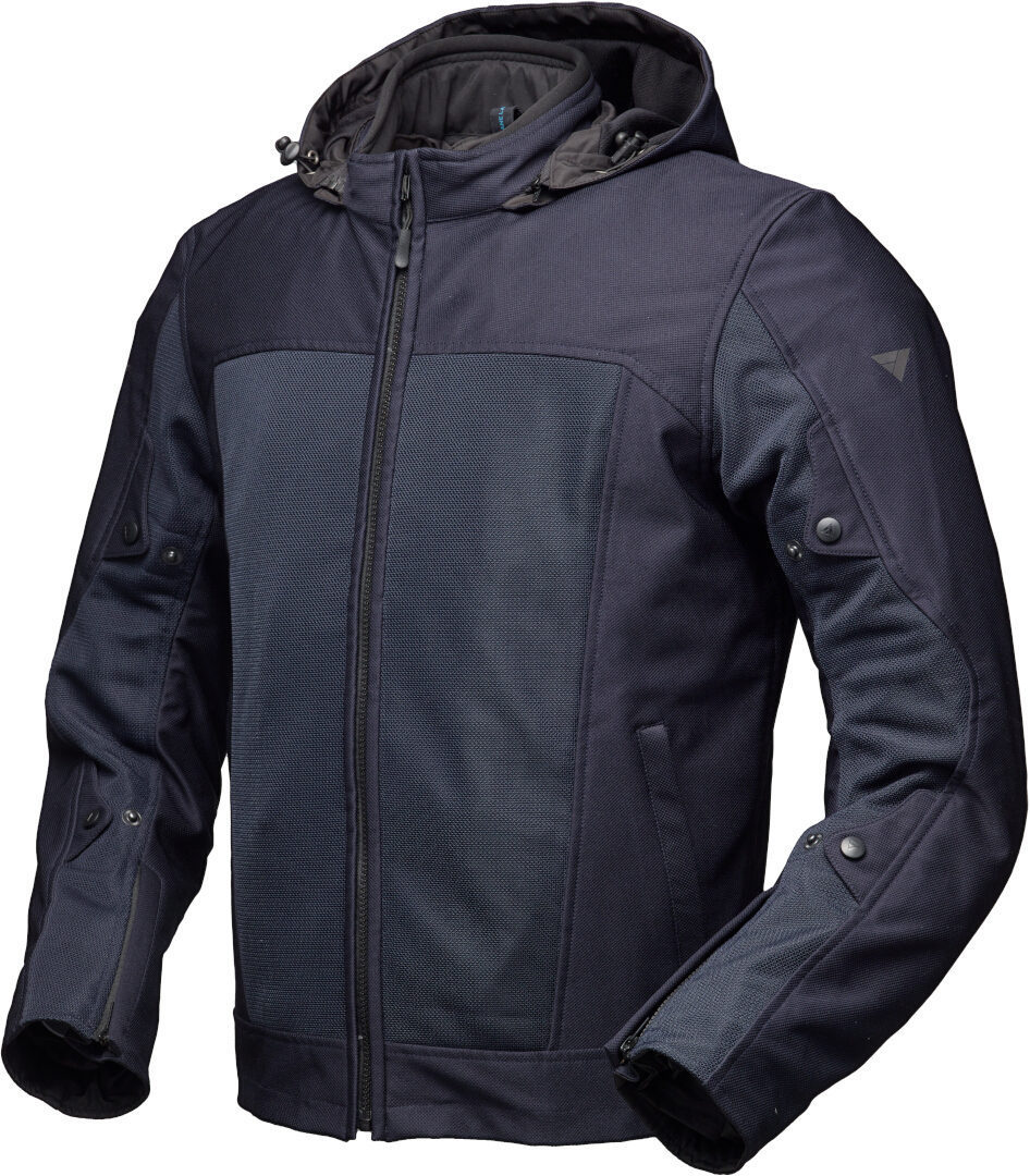 Modeka Davey Air waterproof Motorcycle Textile Jacket dark blue M Figure 1