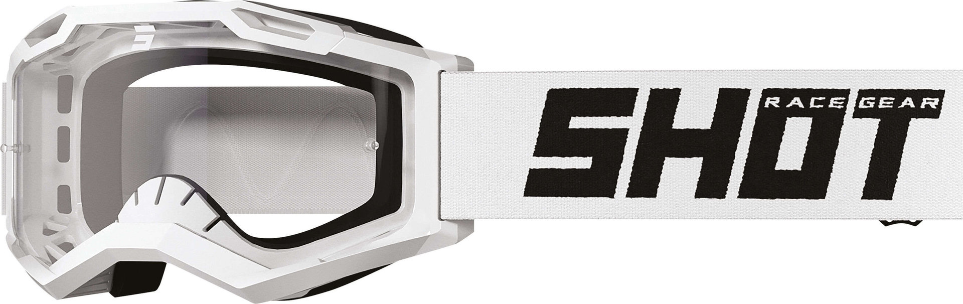 Shot Rocket Kid 2.0 Ochelari de motocross alb Figura 1