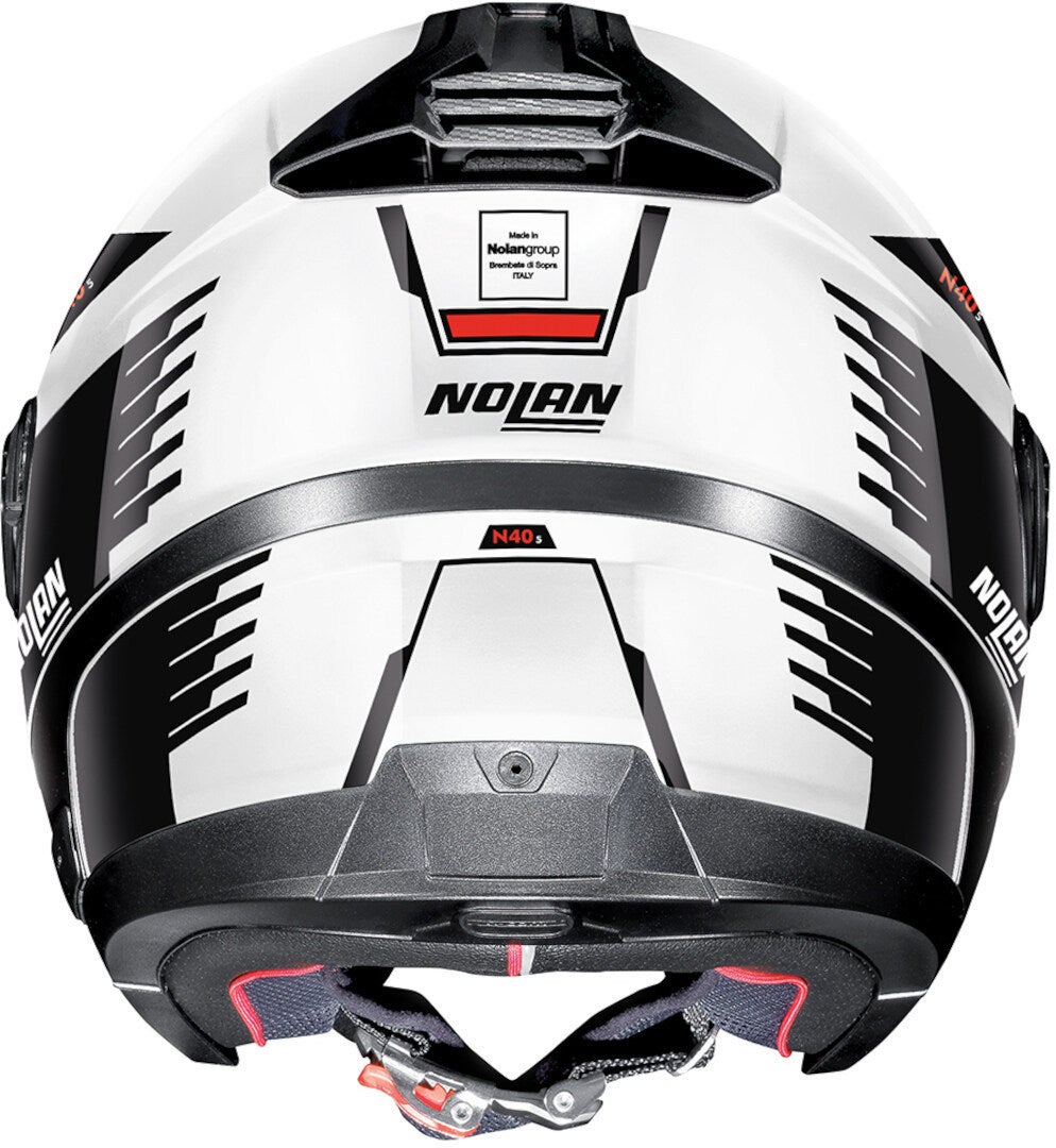 Nolan N40-5 Zefiro 2023 N-Com Jet Helm Wit metallic S (56) Figuur 2