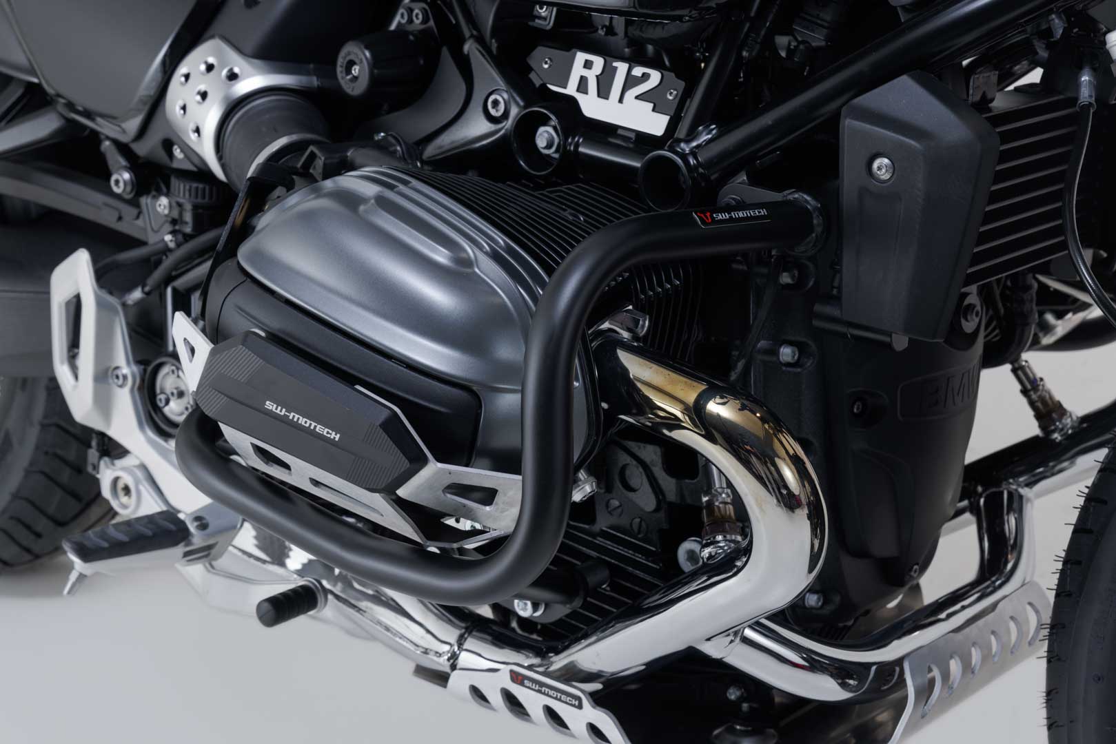 SW-Motech Crash bar - Negru. BMW R12 / G/S, R12 nouă. Figura 5