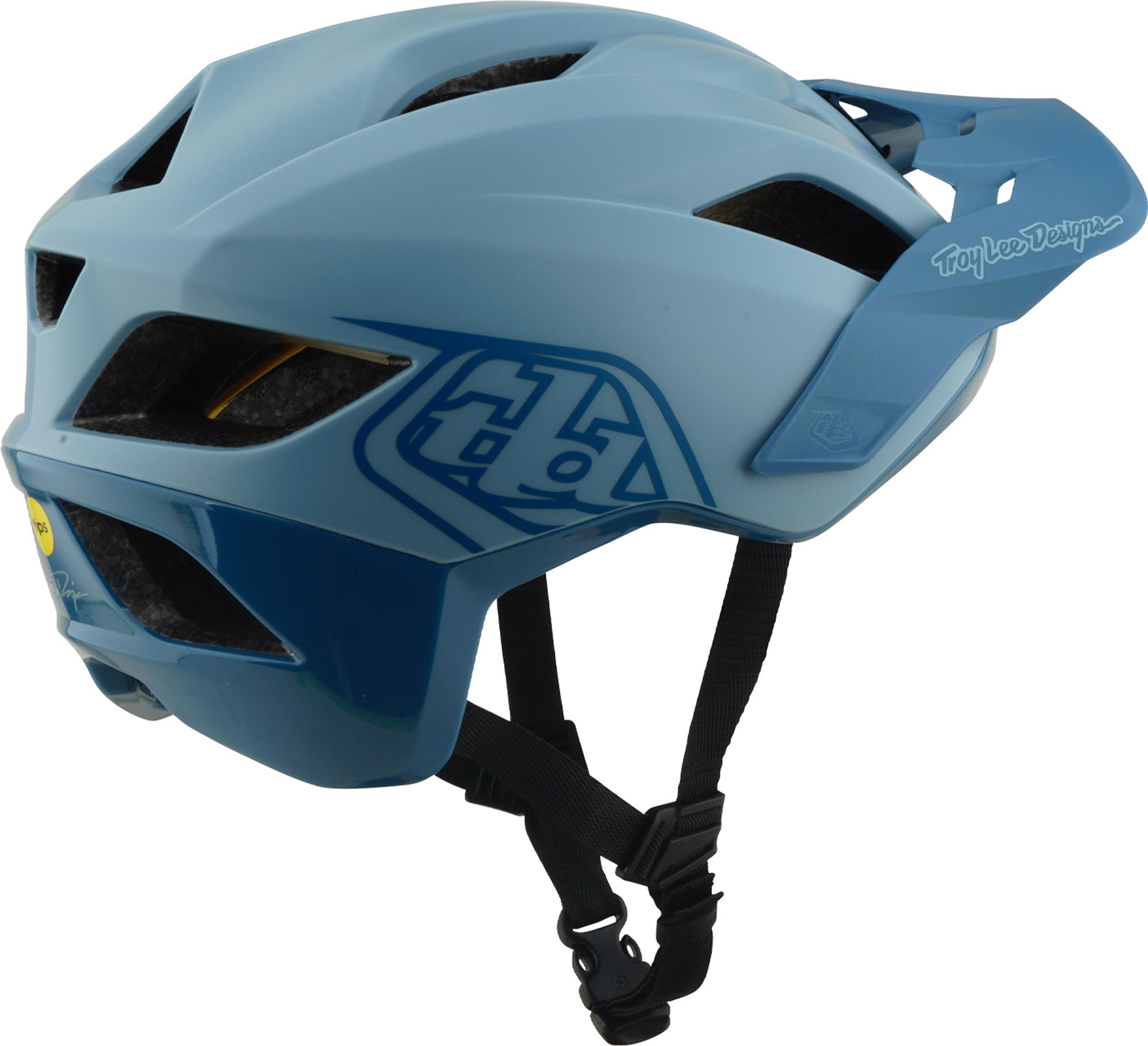 Troy Lee Designs Mips Flowline Point Cască de bicicletă Albastru mat M-L (57/59) Figura 4