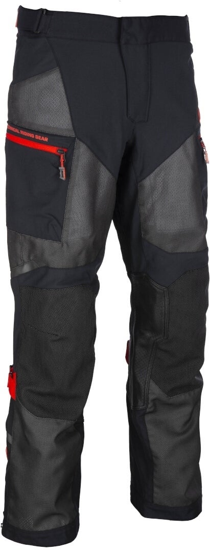Klim Baja S4 2025 Enduro Enduro Mesh Motorcycle Textile Pants black/red 32 Figure 3