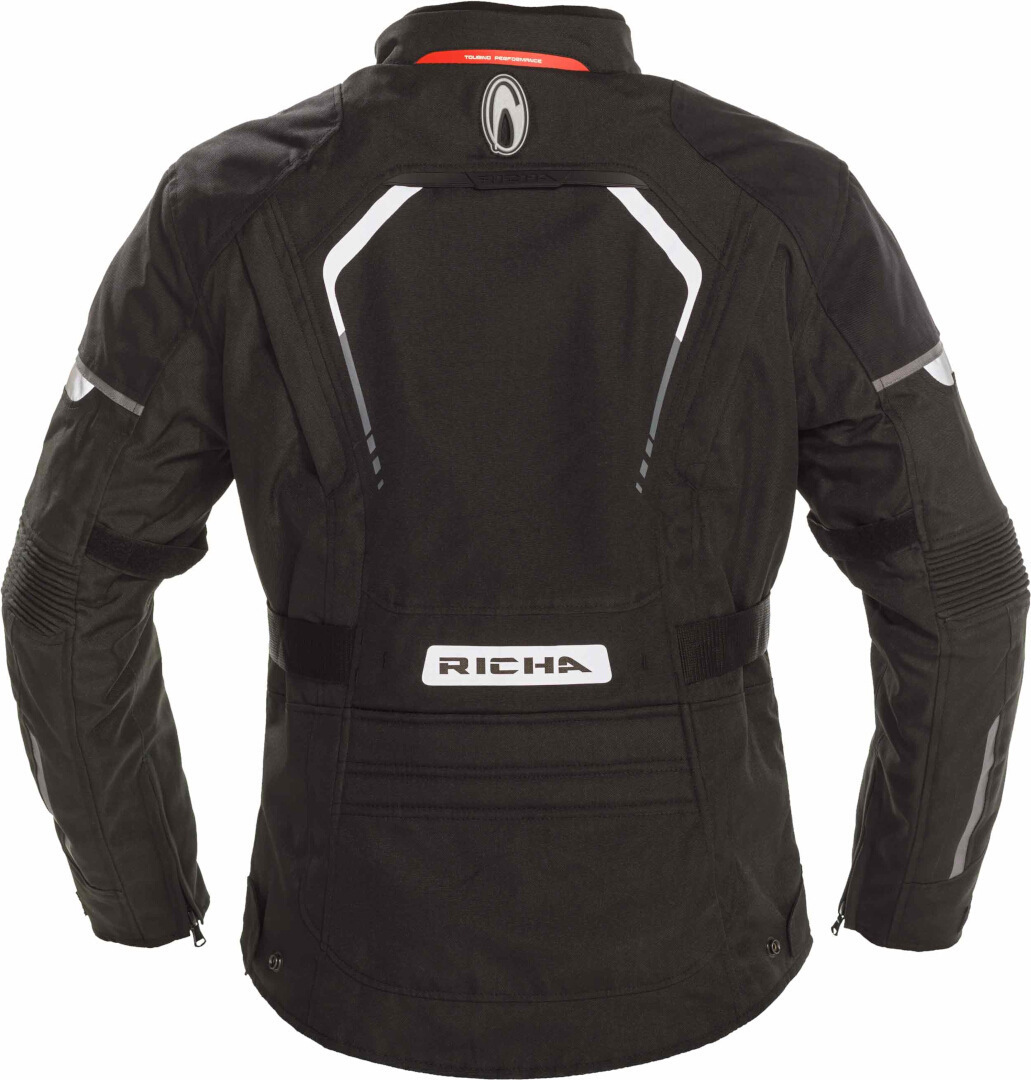 Richa Phantom 2 waterproof Ladies Motorcycle Textile Jacket black L Figure 2
