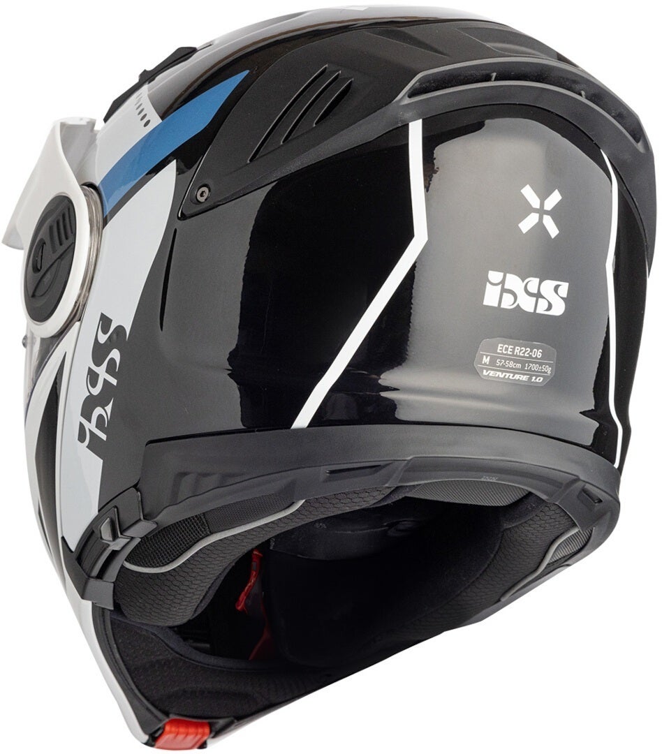IXS Venture 1.0 Klapphelm weiß/schwarz/blau S (55/56) Abbildung 4