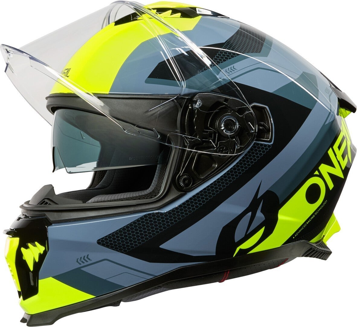 Oneal Challenger EXO V.25 Hjelm sort mat/grå/neon-gul S Figur 5