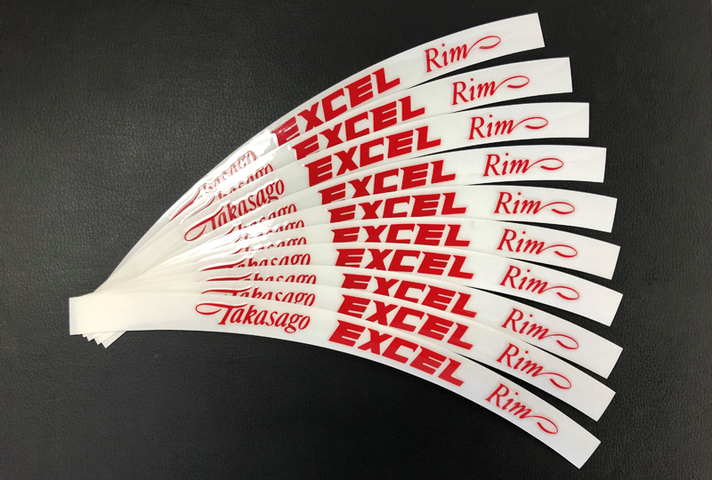 Roți HAAN Abțibild Excel Rim Transfer Figura 2