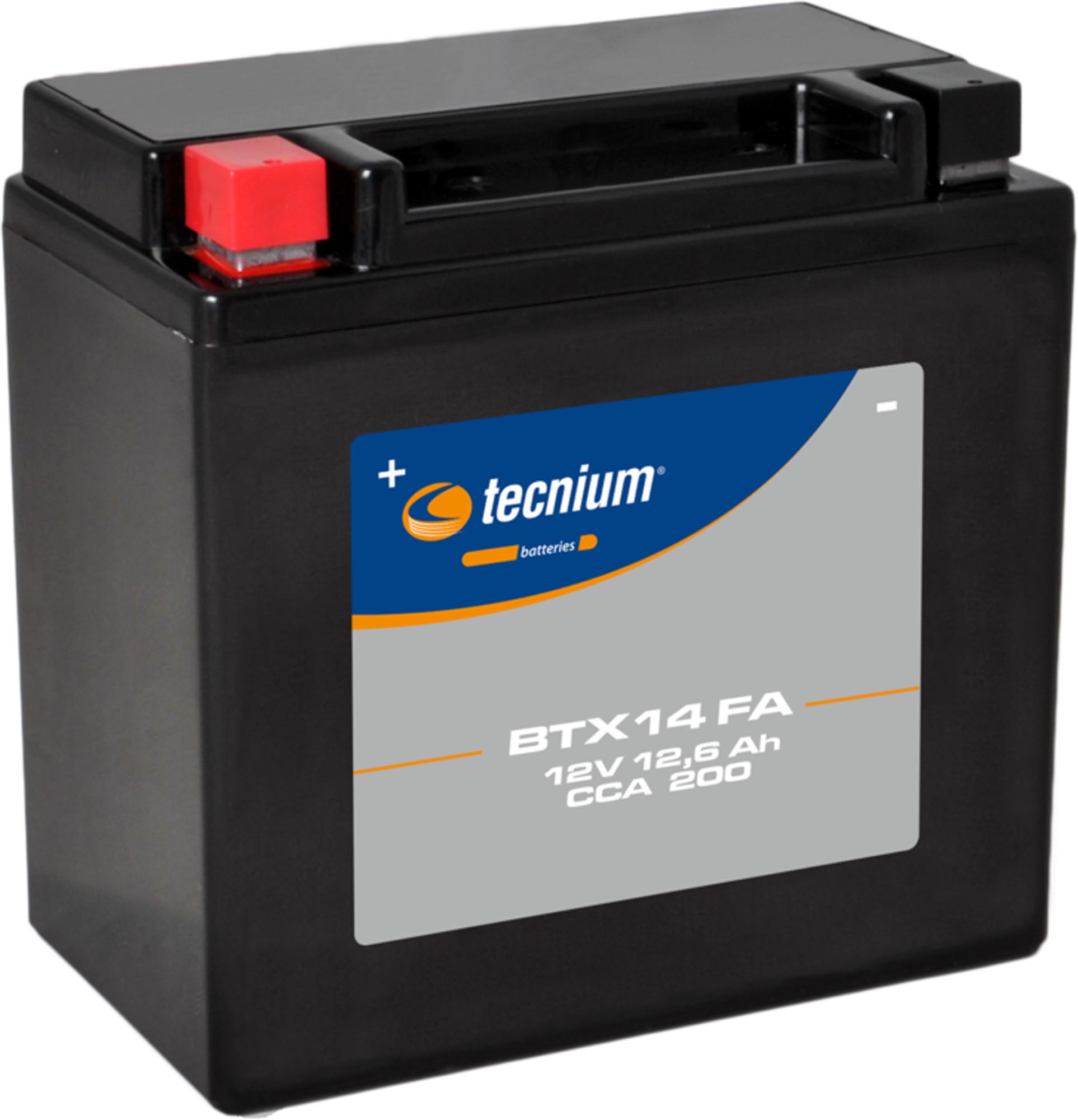 TECNIUM Fabriksaktiverat underhållsfritt batteri - BTX14 Figur 2