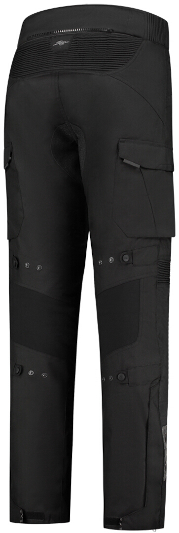 Rusty Stitches Cliff Pantalon textile de moto imperméable noir 4XL Figure 2
