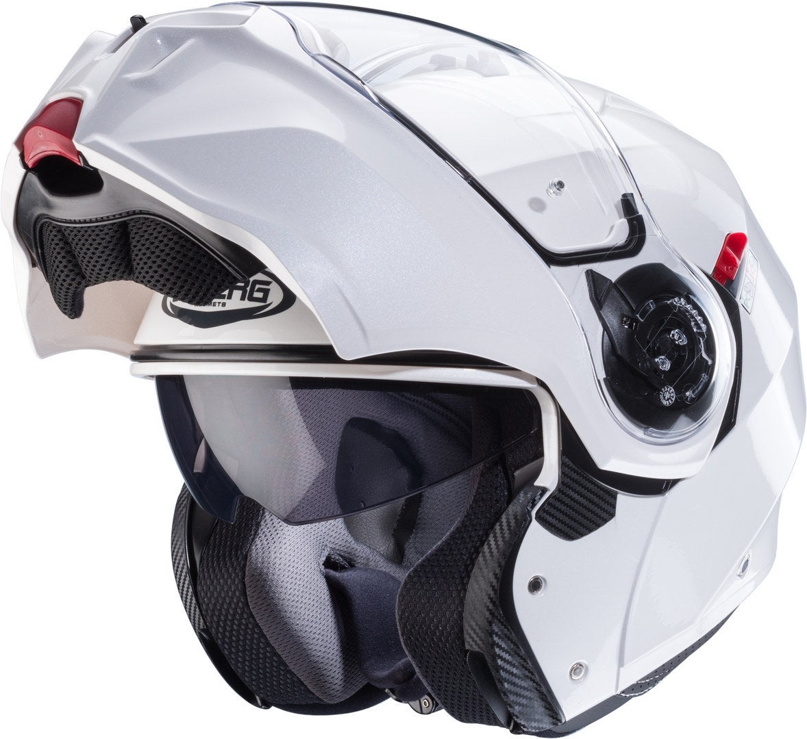 Caberg Duke Evo Helm Wit XL (61/62) Figuur 4