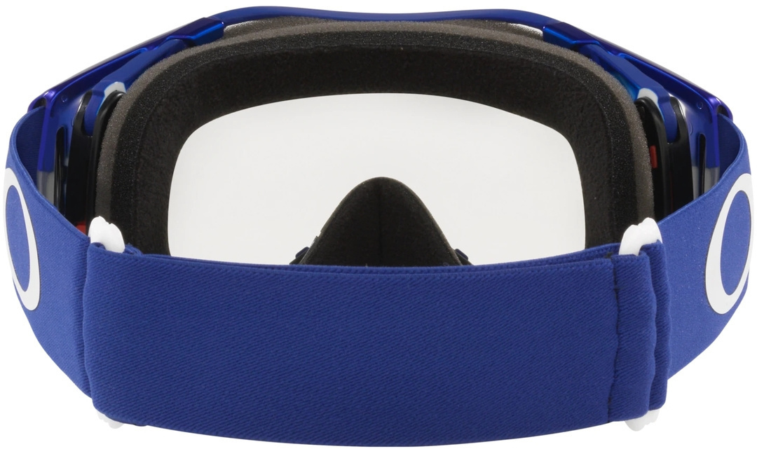 Oakley Airbrake Clear Motorcrossbril blauw/wit Figuur 3
