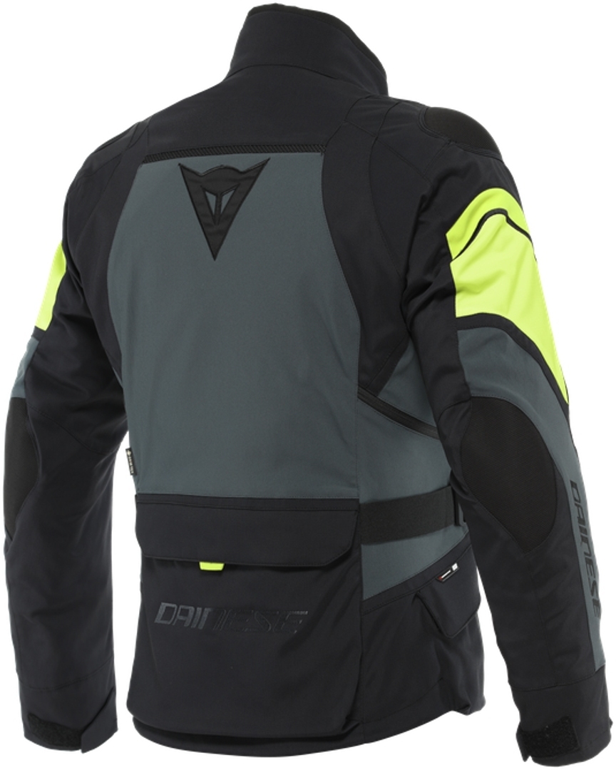 Dainese Carve Master 3 Gore-Tex Jachetă textilă pentru motociclete negru/gri/galben 44 Figura 2
