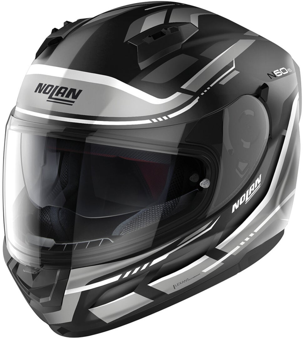 Nolan N60-6 Lancer Hjelm sort mat/grå M (58) Figur 1