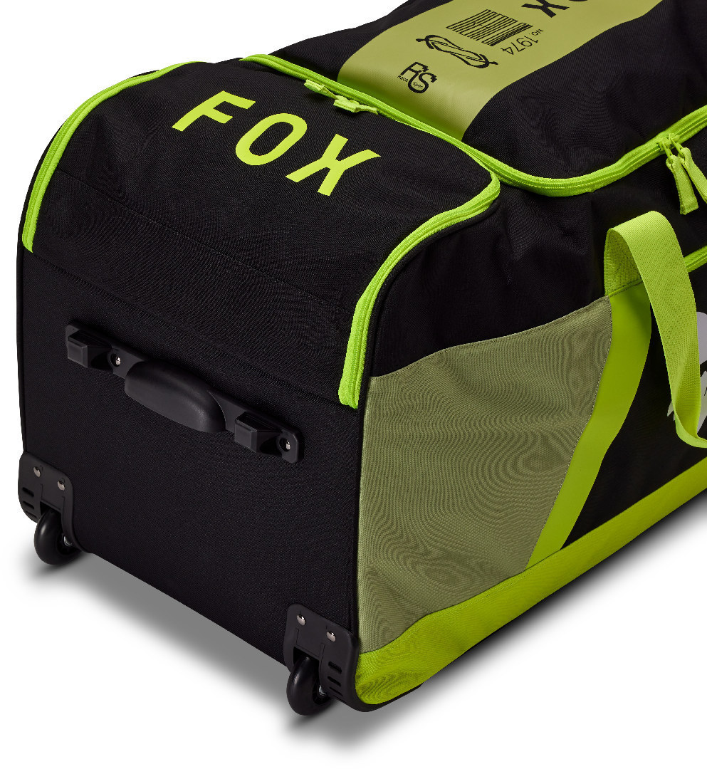 FOX Shuttle 180 Race Spec Roller Geantă de echipament verde/galben Figura 4
