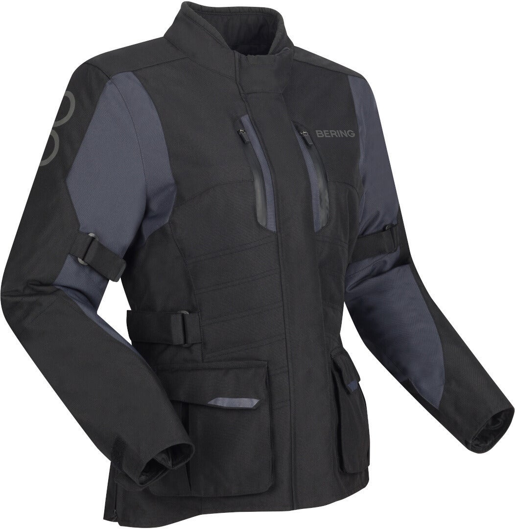 Bering Siberia imperméable dames moto textile veste noir/gris 40 Figure 1
