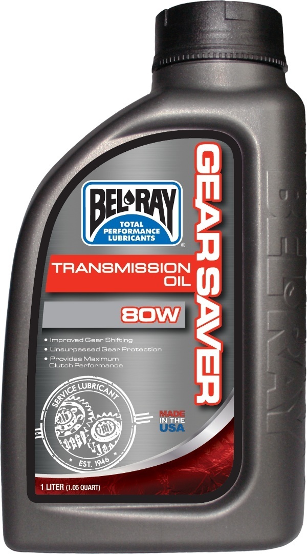 Bel-Ray Gear Saver 80W 트랜스미션 오일 1리터 그림 1 Bel-Ray Gear Saver 80W 트랜스미션 오일 1리터 그림 1