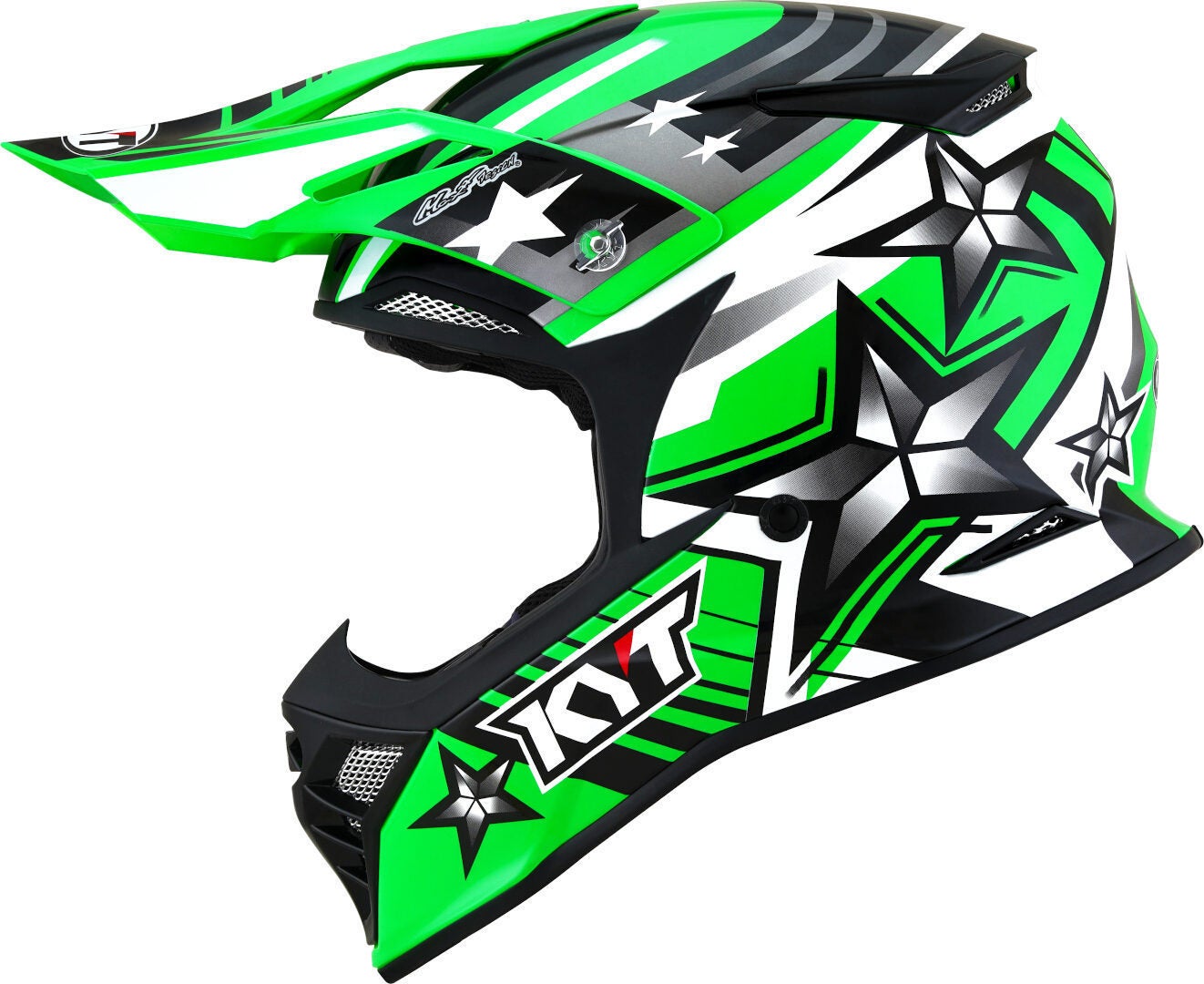 KYT Skyhawk Ardor Casque Motocross Vert XXL (63) Figure 5