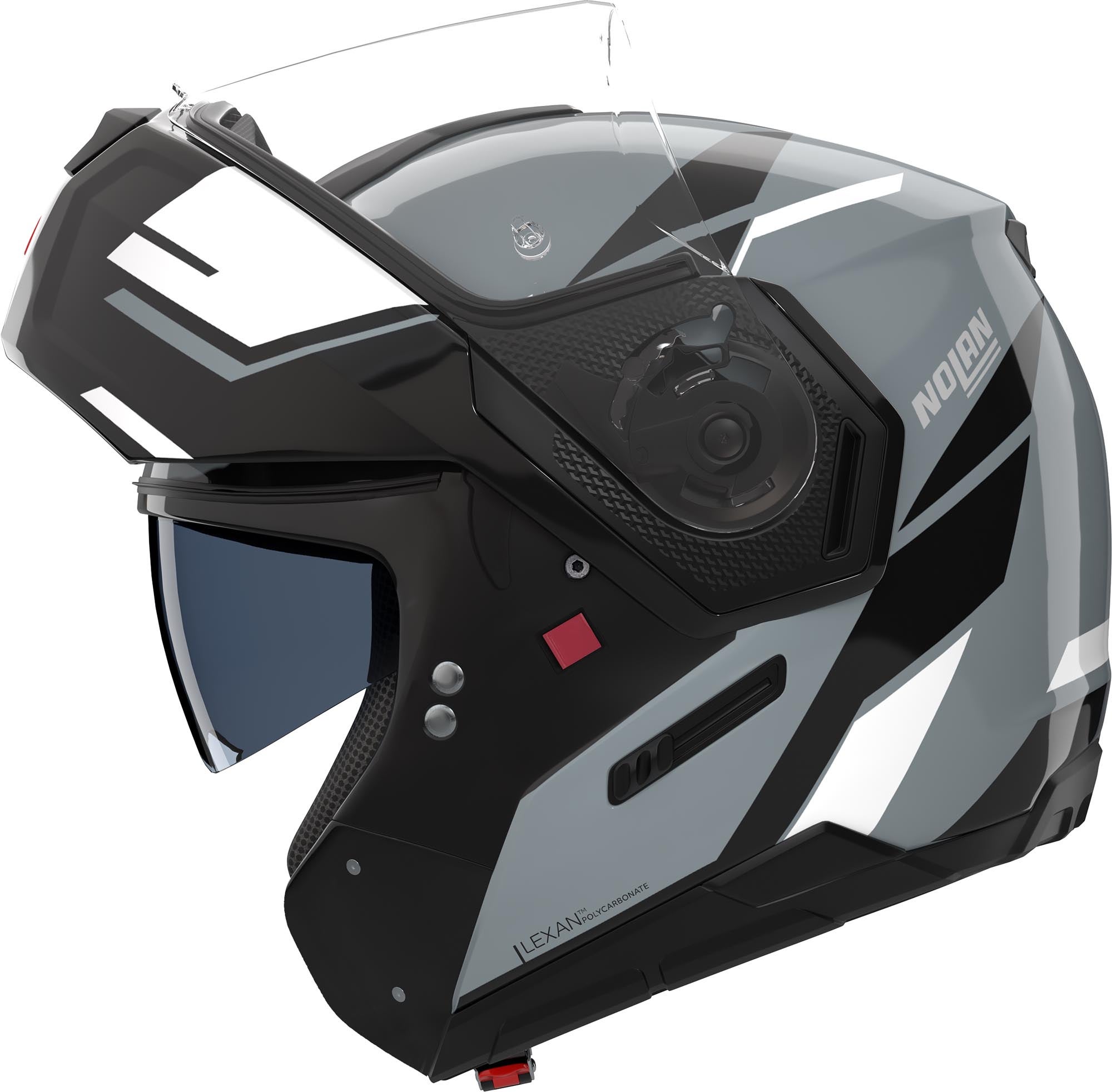 Nolan N90-3 06 Sincrono Hjelm sort/grå XS (55) Figur 4