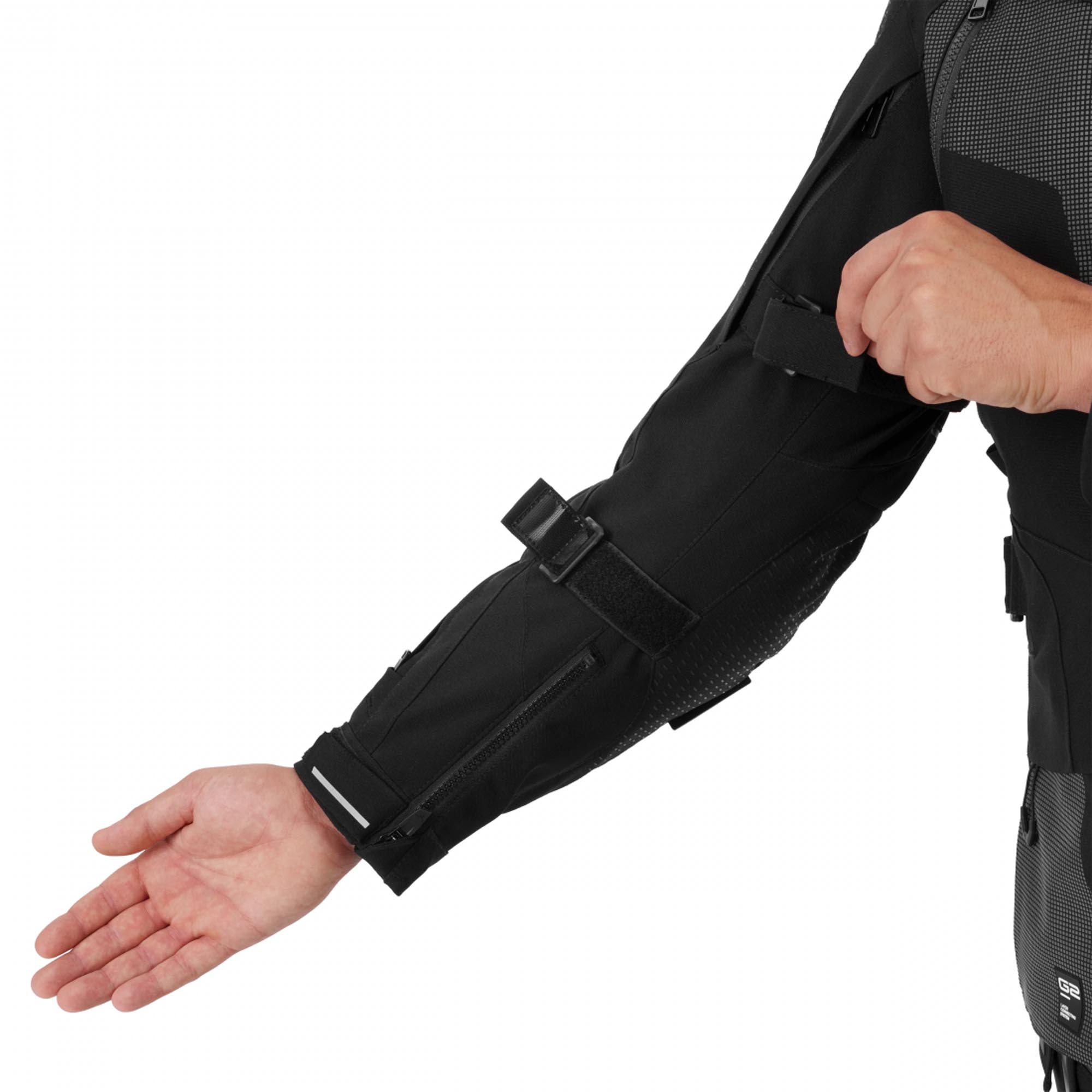 SHIMA Hero 3.0 Motorrad Textiljacke schwarz S Abbildung 20