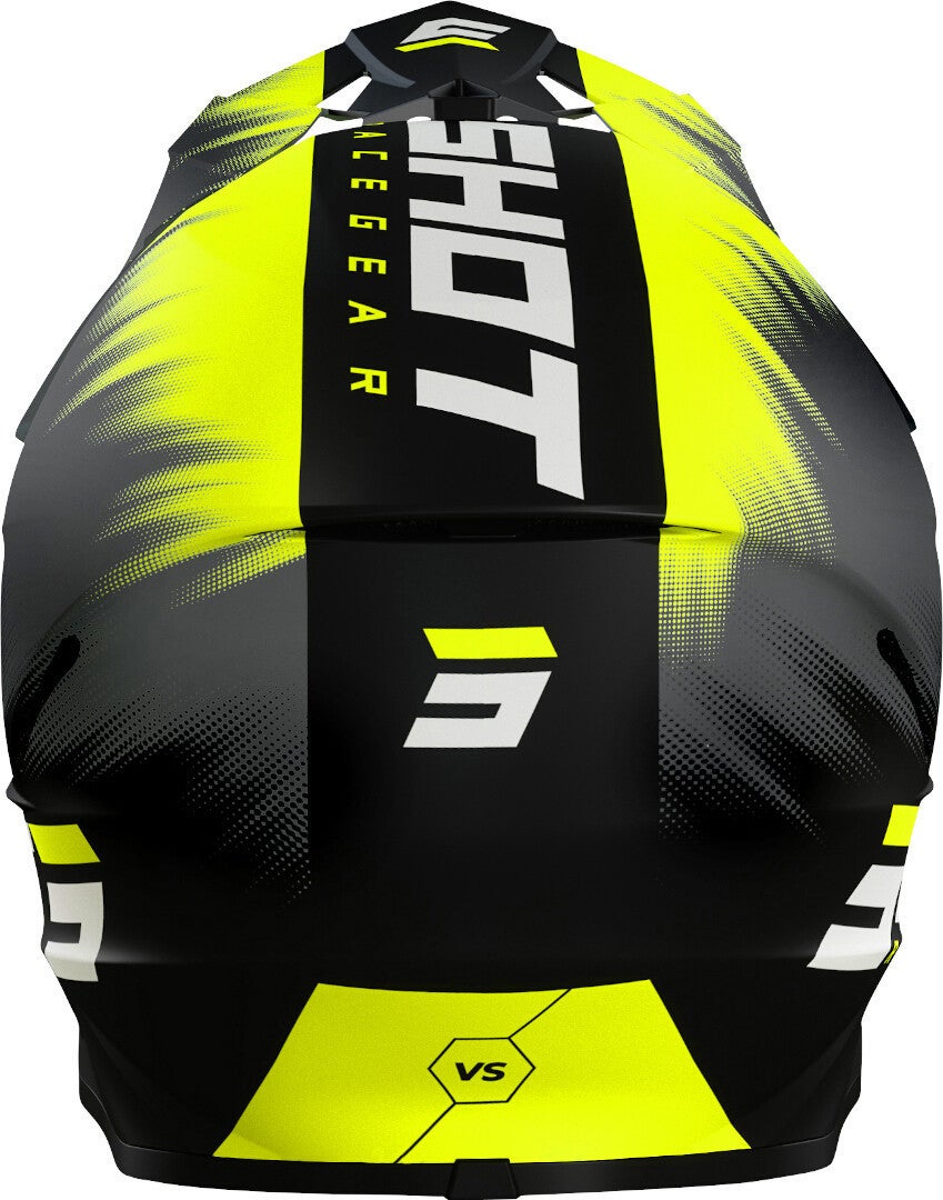 Shot Furious Versus Casco motocross nero/giallo S (55/56) Figura 2