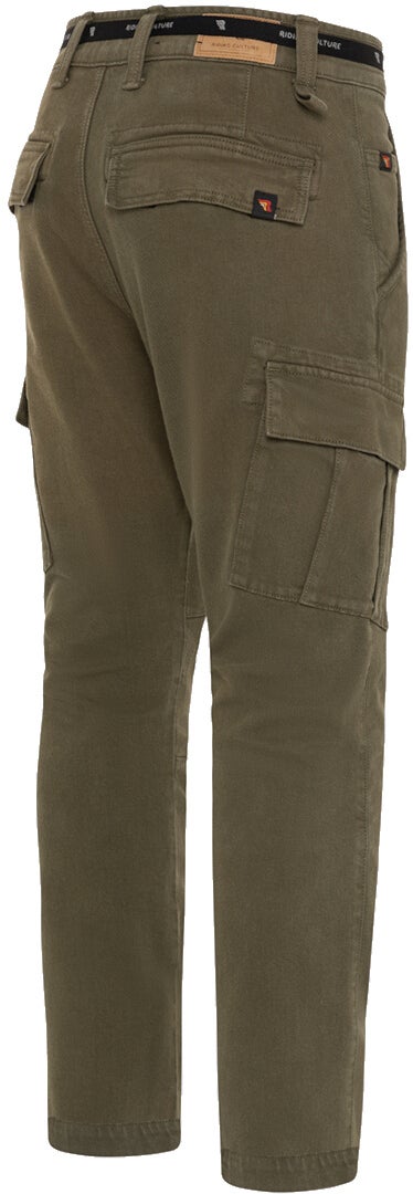 Riding Culture Cargo Pantalons textiles de moto Vert 30/34 Figure 2