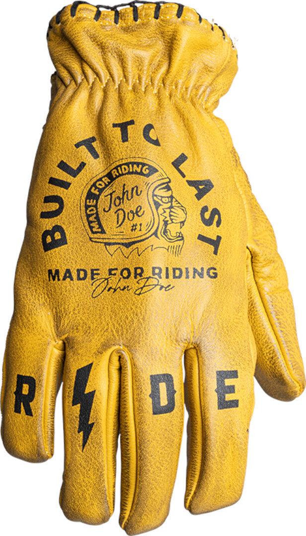 John Doe Coyote Motorrad Handschuhe gelb/schwarz S Abbildung 3