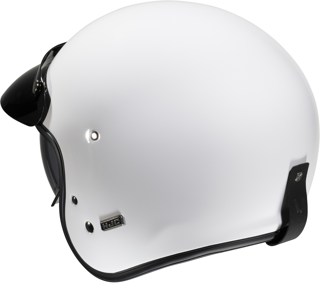 HJC V31 Solid Retro Casque Jet Blanc XXL (62/63) Figure 6
