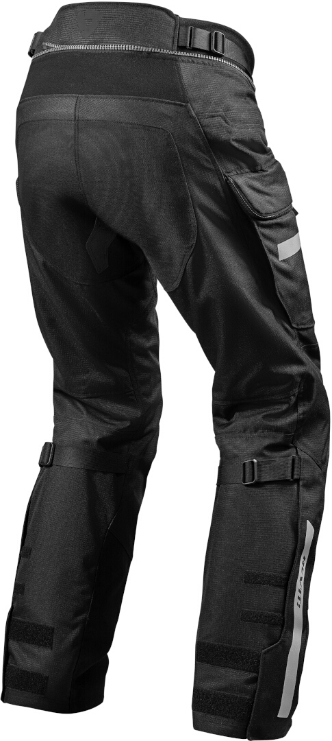 Revit Sand 4 H2O Motorcykel tekstil bukser Sort/sort Short M Figur 2