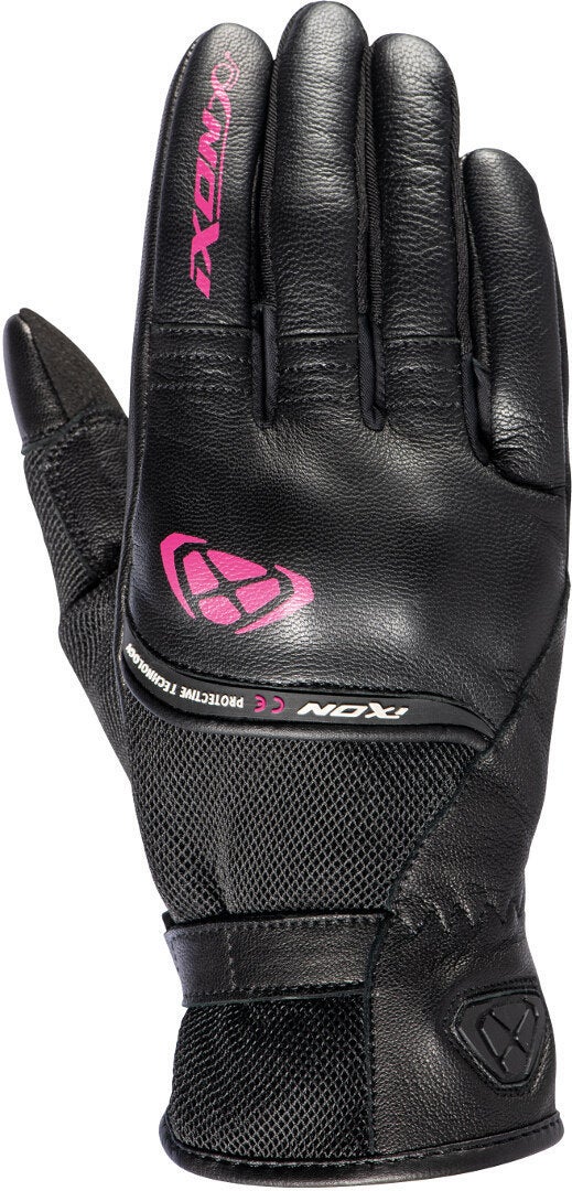 Ixon Rs Shine 2 Kvinders handsker sort/pink S Figur 1