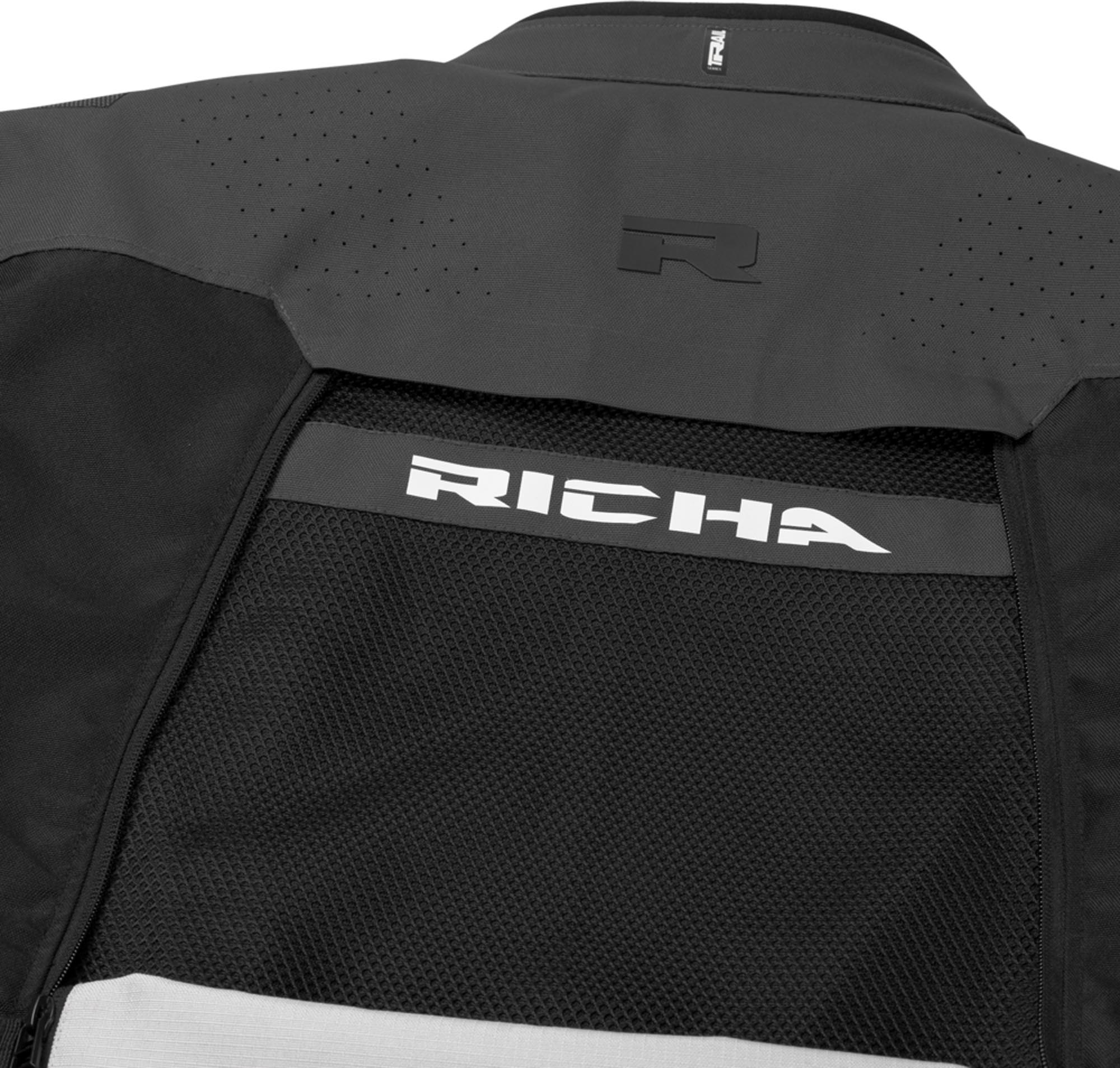 Richa Infinity 3 Adventure waterproof Motorcycle Textile Jacket grey L Figure 3