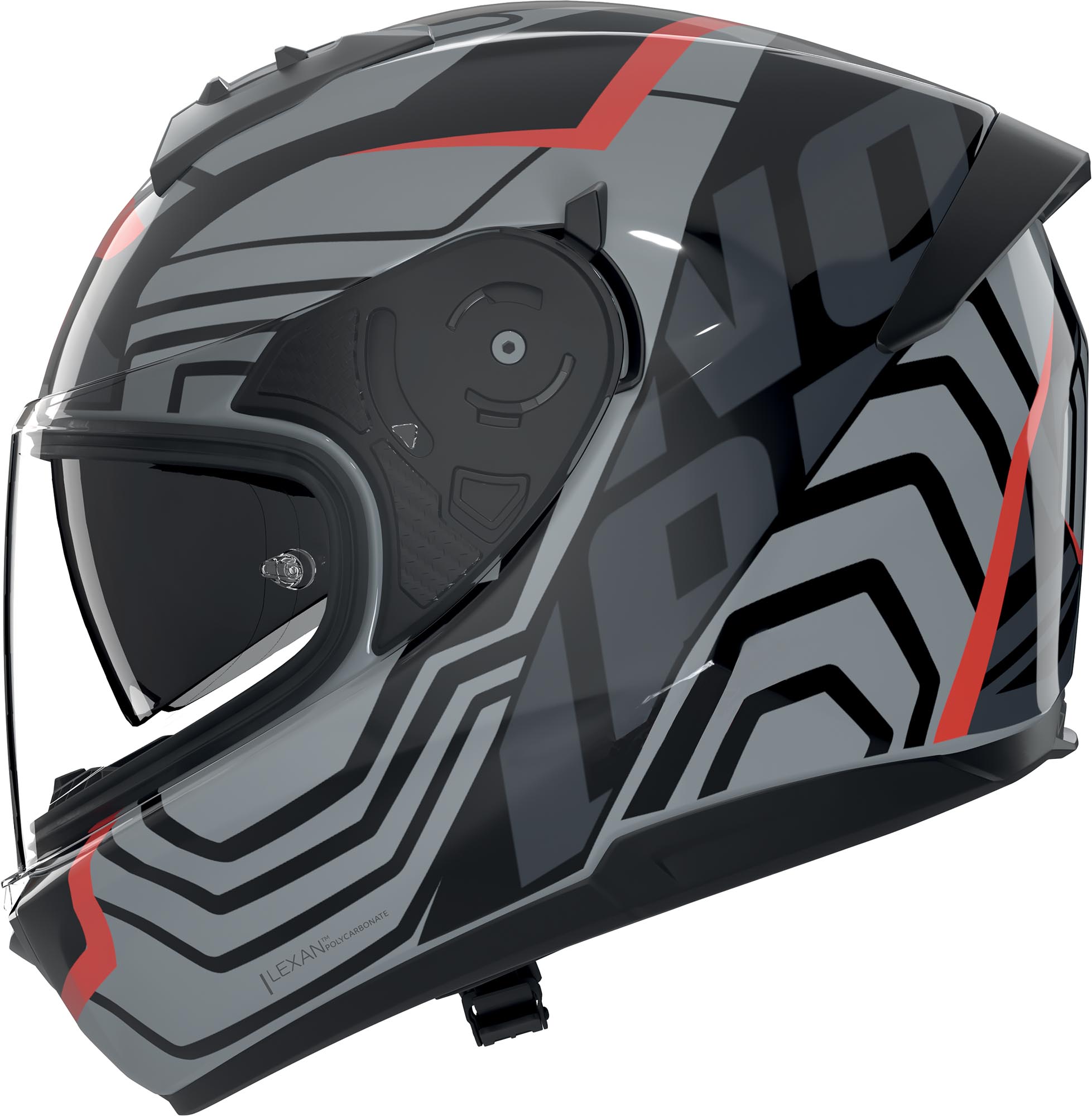 Nolan N60-6 Eclettico Cască Negru/Gri/Roșu S (56) Figura 4