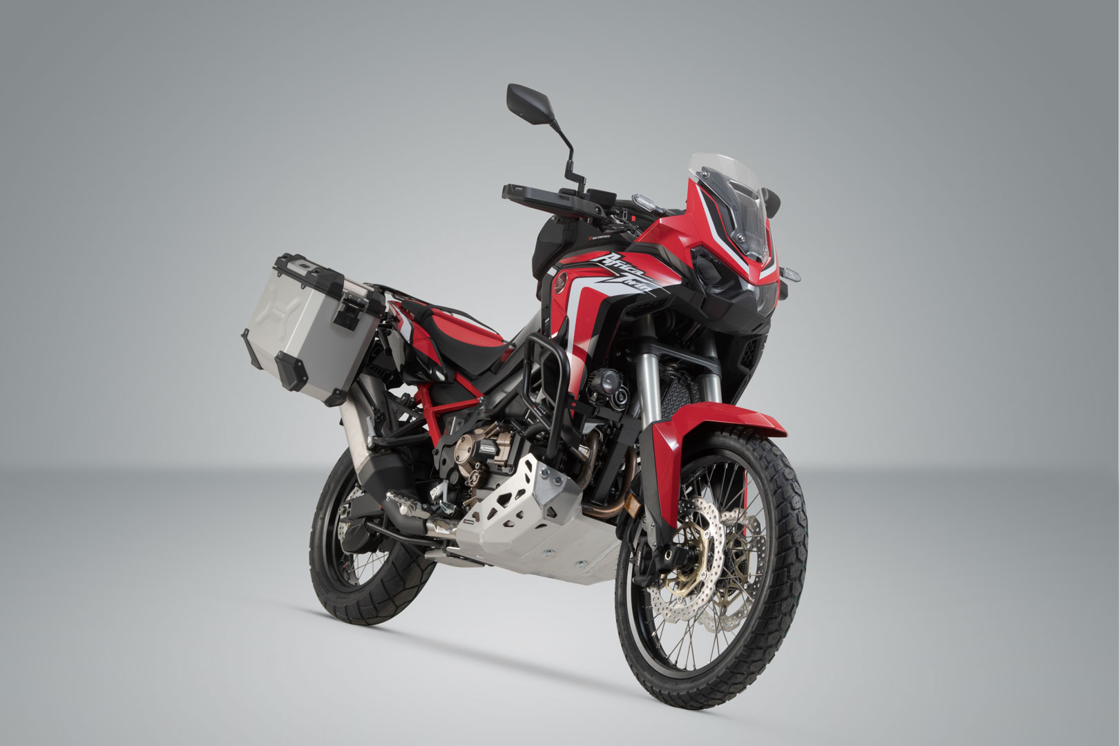 Sistem de carcasă din aluminiu SW-Motech TRAX ADV - Argintiu. 45/37 l. CRF1100L Africa Twin (19-21). Figura 2