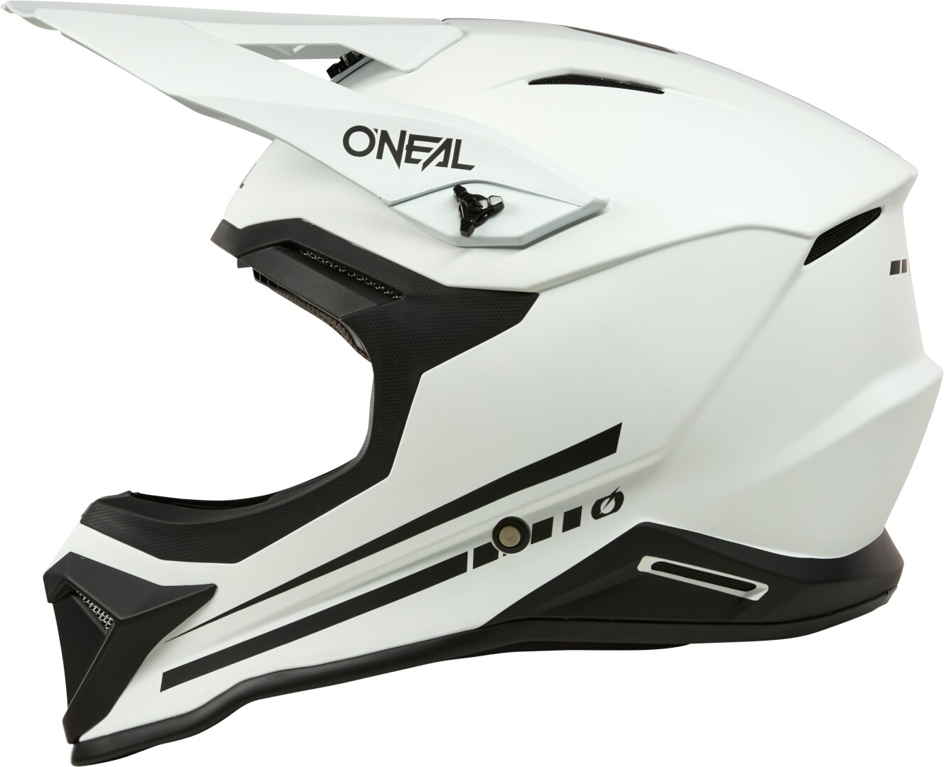 Oneal 1SRS Solid Motocross Helmet white matt S Figure 5