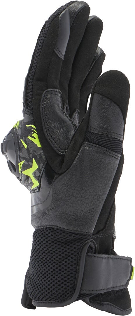 Dainese Mig 3 Unisex Motorcykel handsker sort/grå/gul M Figur 8