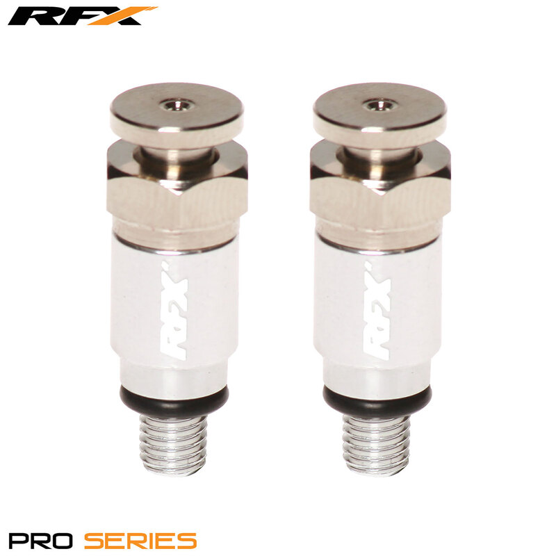 RFX Pro Fork Air Bleeders M5x0.8 (Silver) Kayaba/Showa-image-931279877