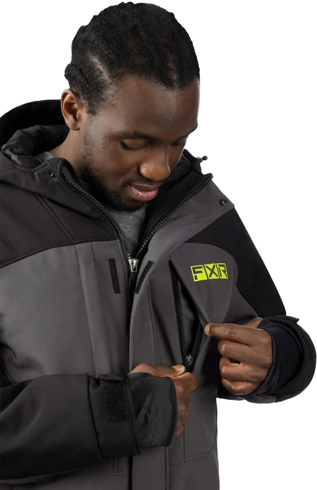 FXR Vertical Pro Softshell Jacket black/grey XL Figure 5