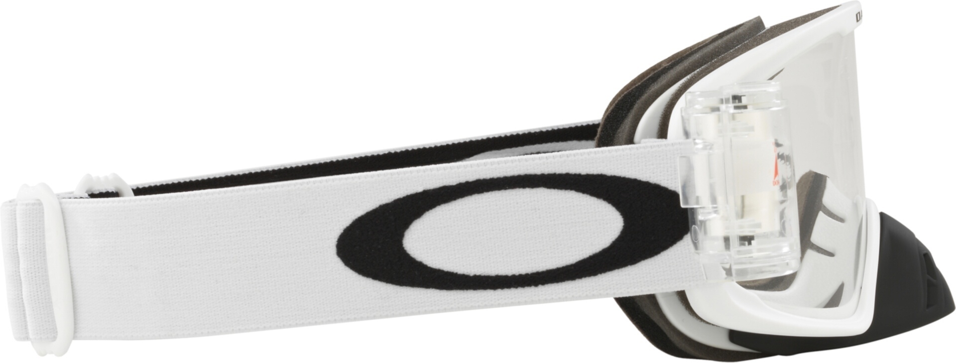 Oakley O-Frame 2.0 Pro Race Ready Matte Roll Off Motocross Goggles white Figure 4