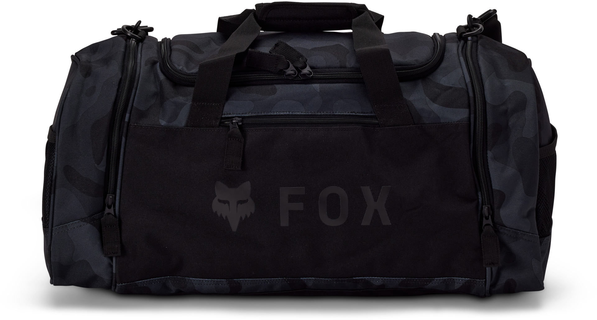 FOX 180 Black Camo Duffle Gear Bag Figure 1