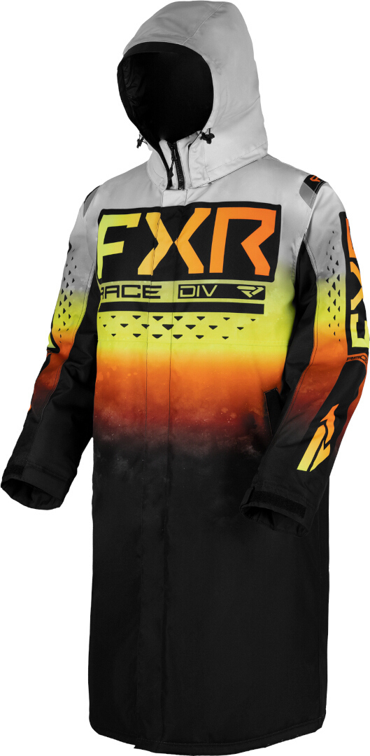 FXR Warm-Up 2023 Snowmobil Mantel hellgrau/schwarz XXS Abbildung 1