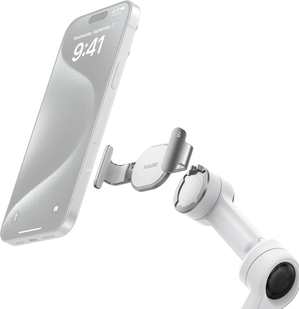 Insta360 Flow 2 Pro Clemă magnetică pentru telefon Figura 1