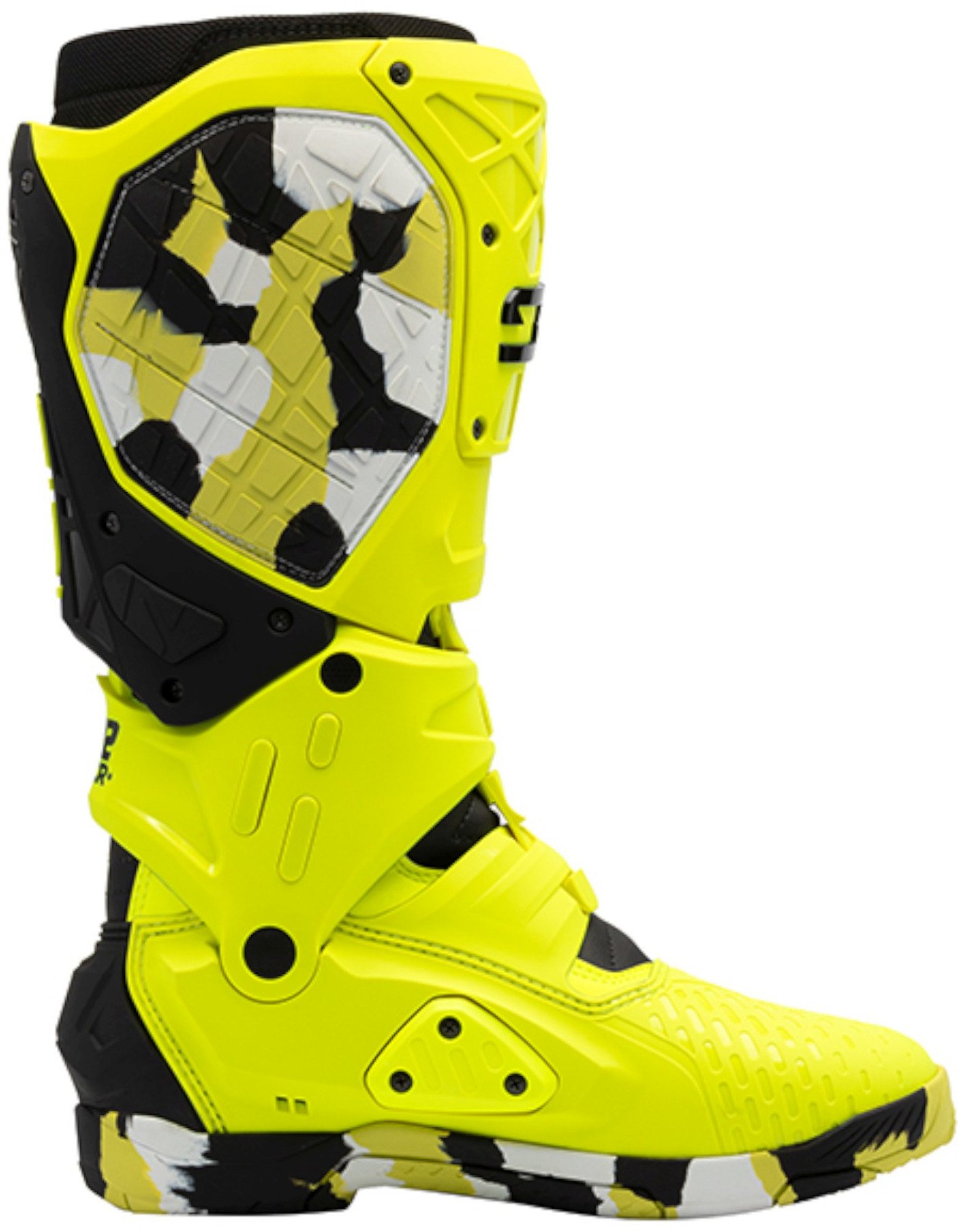 Sidi Crossair-X Bottes de motocross Jaune néon 49 Figure 3