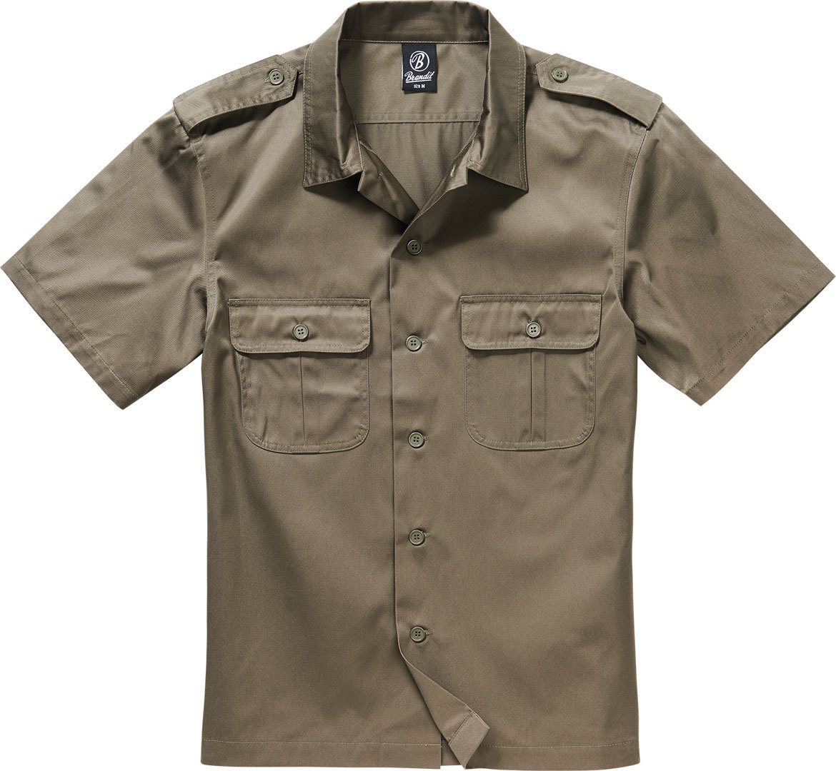 Brandit Us 1/2 Camicia oliva 4XL Figura 1