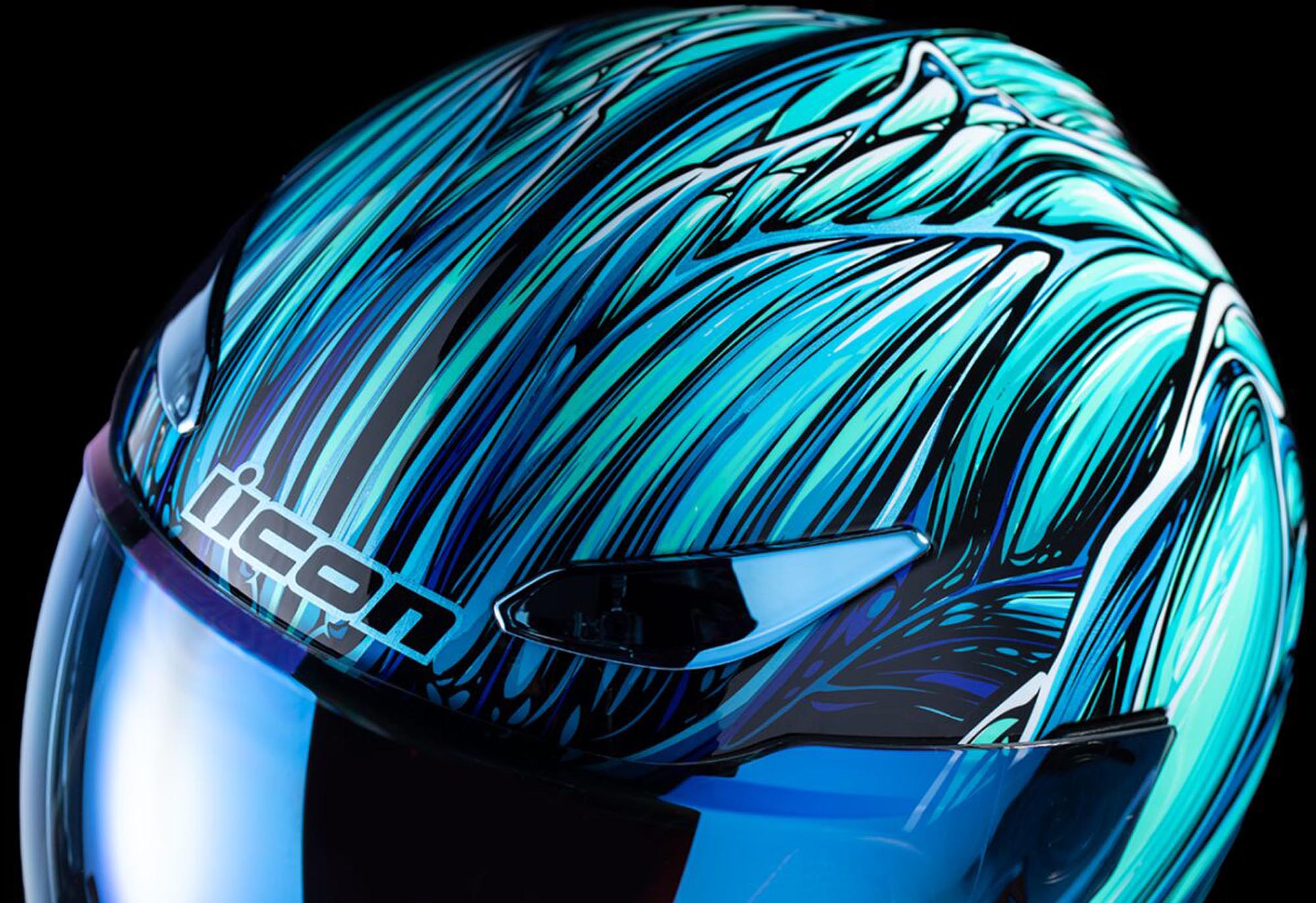 Icon Domain Nouveau Casque bleu 3XL Figure 5