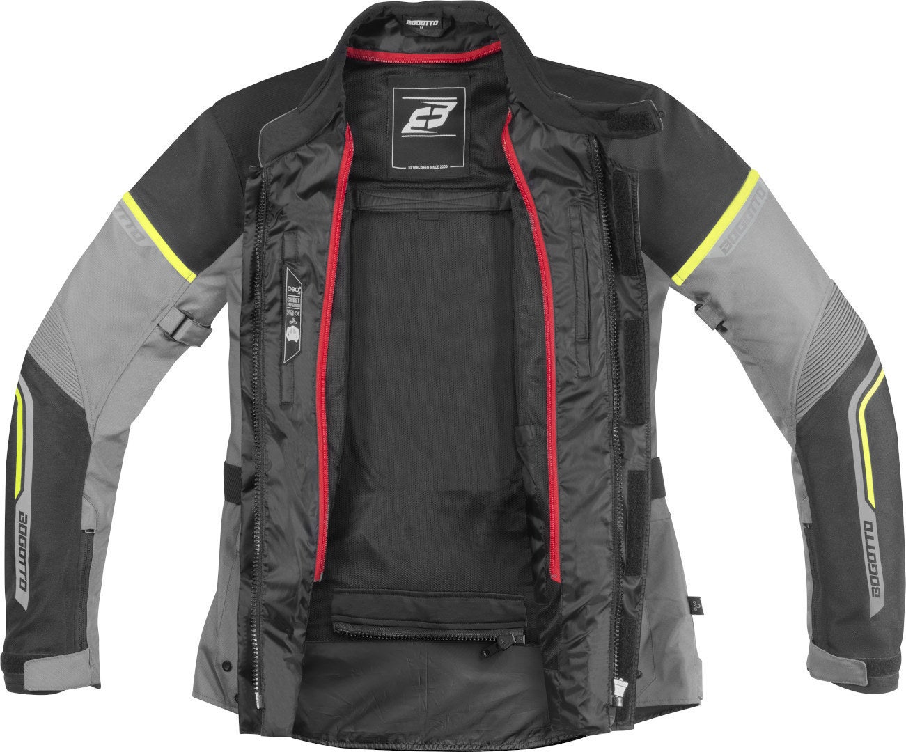 Bogotto Aveno waterproof 3in1 waterproof Motorcycle Textile Jacket black M Figure 4
